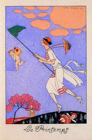 Le Printemps 1919 original vintage poster